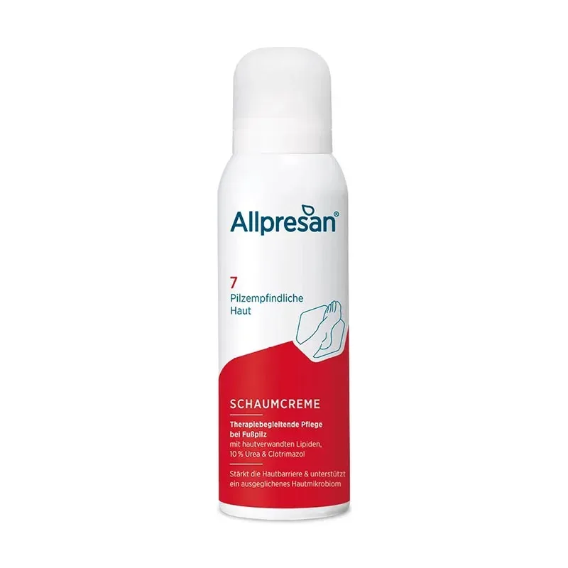 Allpresan Fuß spezial Nr. 7 SCHAUM-CREME  Pilz-empfindliche Haut 125 ml Schaum