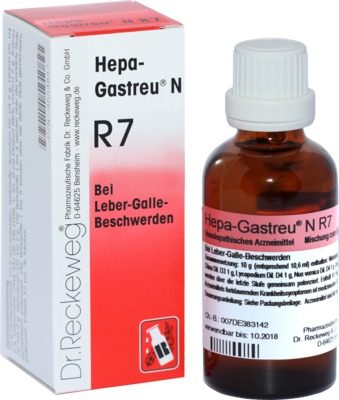 HEPA GASTREU N R 7 Tropfen zum Einnehmen 50 ml Mischung