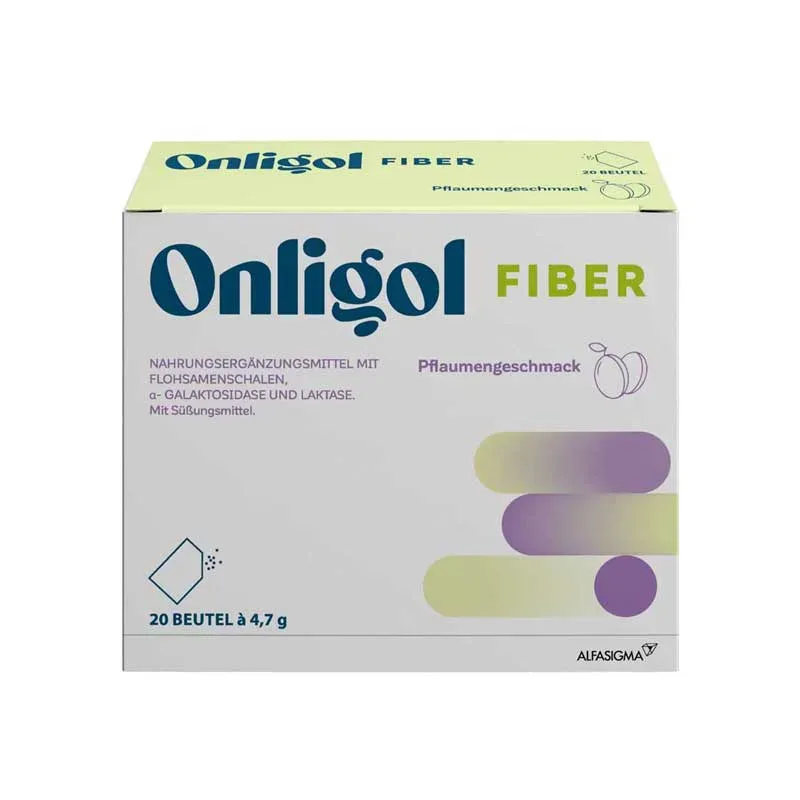 Onligol Fiber mit Flohsamenschalen 20X4.7 g Pulver