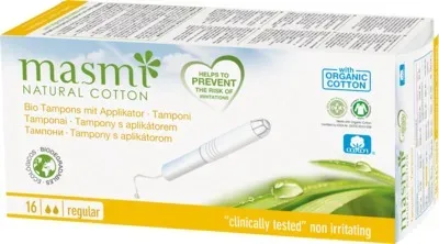 masmi Bio Tampons Classic mit Applikator  16 St Tampon