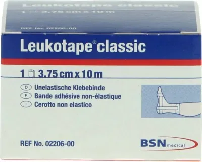 LEUKOTAPE Classic 3,75 cmx10 m weiß 1 St Verband