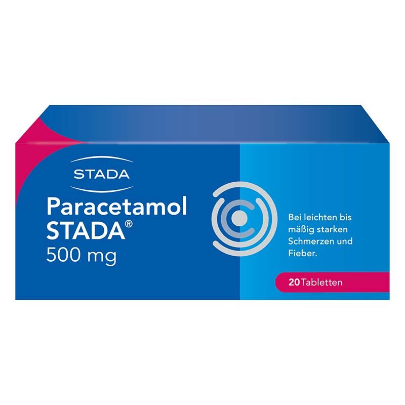 Paracetamol STADA 500 mg  20 St Tabletten