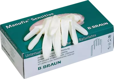 MANUFIX sensitive Unters.Handschuhe pf groß 100 St Handschuhe