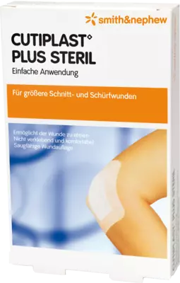 CUTIPLAST Plus steril 7,8x15 cm Verband 5 St Verband