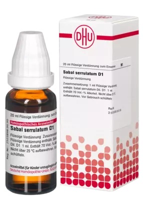 SABAL SERRULATUM D 1 Dilution 20 ml Dilution