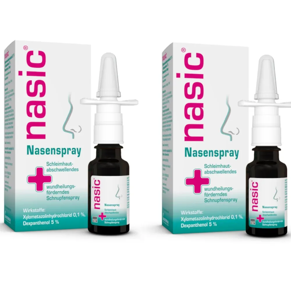 nasic Erwachsene und Schulkinder NS 10 ml Doppelpack 2X10 ml Nasenspray
