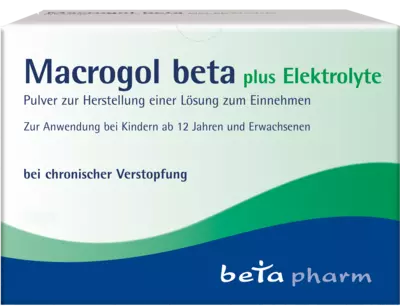 Macrogol beta plus Elektrolyte 20 St Pulver zur Herstellung einer Lösung zum Einnehmen
