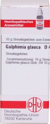 GALPHIMIA GLAUCA D 4 Globuli 10 g Globuli