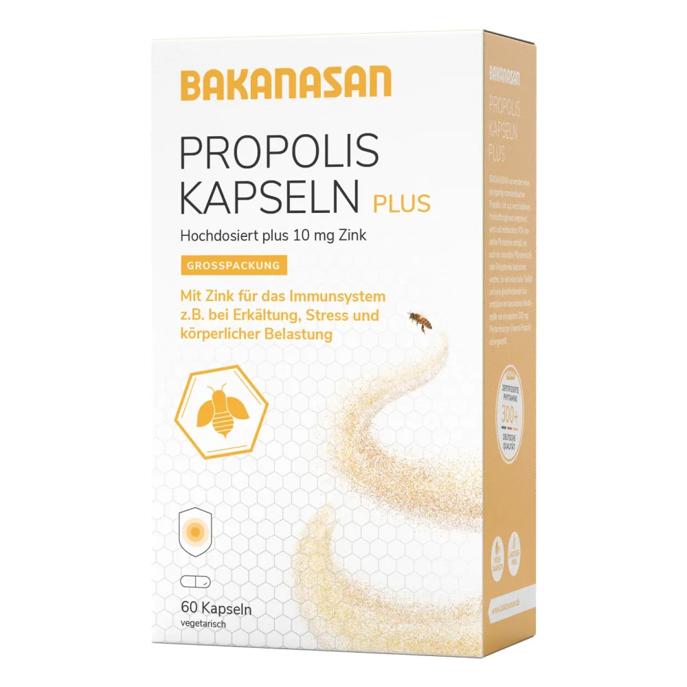 Bakanasan PROPOLIS KAPSELN PLUS 60 St Kapseln