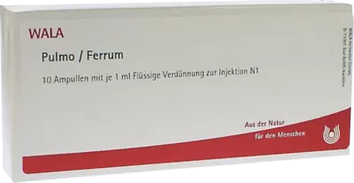 Pulmo/Ferrum Ampullen 10X1 ml Ampullen