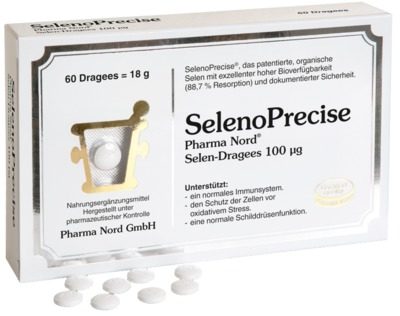 SELENOPRECISE 100 µg Pharma Nord Dragees 60 St Dragees