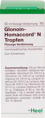 GLONOIN Homaccord N Tropfen 30 ml Tropfen