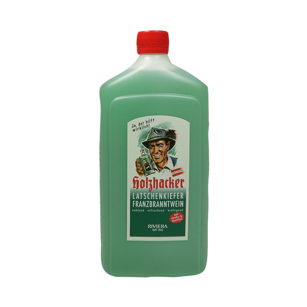 RIVIERA Holzhacker Latschenkiefer-Franzbranntwein 1000 ml Franzbranntwein