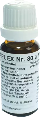 REGENAPLEX Nr.80 aN Tropfen 15 ml Tropfen zum Einnehmen