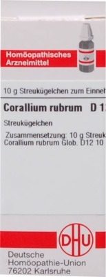 CORALLIUM RUBRUM D 12 Globuli 10 g Globuli