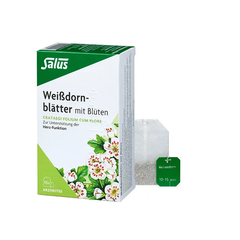 Salus Weißdornblätter mit Blüten Tee  15 St Filterbeutel