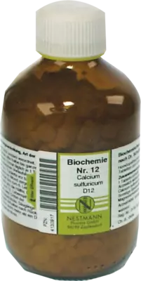 BIOCHEMIE 12 Calcium sulfuricum D 12 Tabletten 1000 St Tabletten