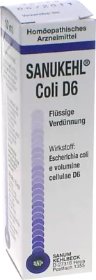 SANUKEHL Coli D 6 Tropfen 10 ml Tropfen