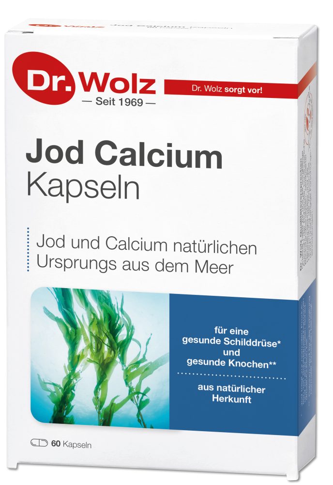 Dr. Wolz Jod Calcium 60 St Kapseln