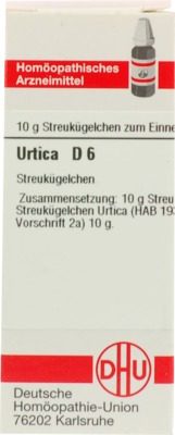 URTICA D 6 Globuli 10 g Globuli