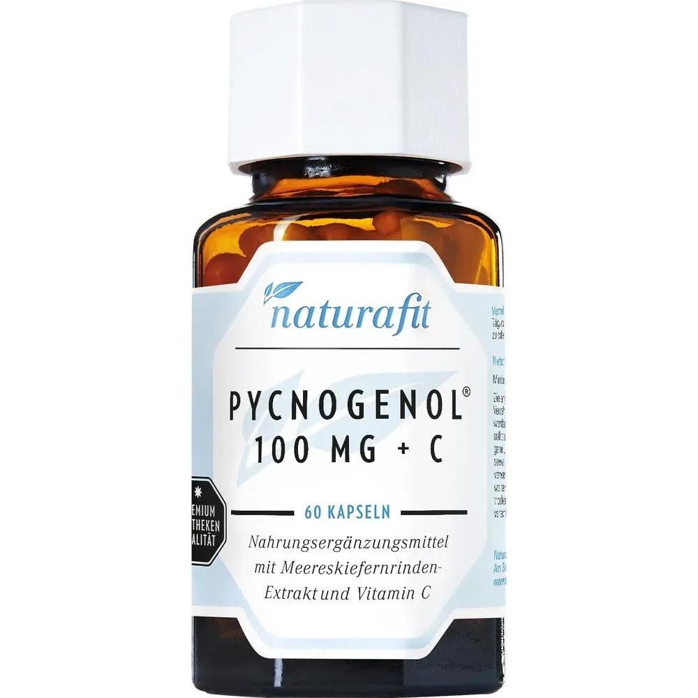 naturafit PYCNOGENOL 100 mg + C 60 St Kapseln