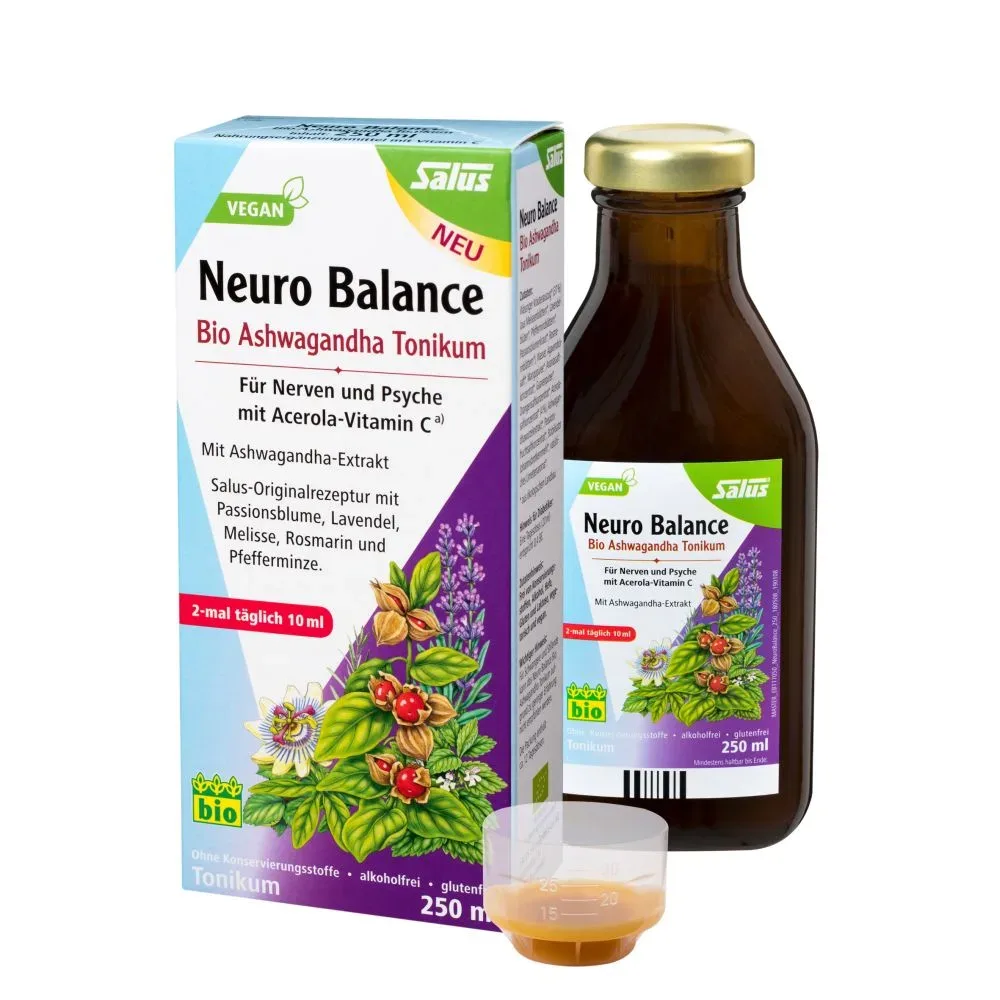 Salus Neuro Balance Bio Ashwagandha Tonikum 250 ml Tonikum