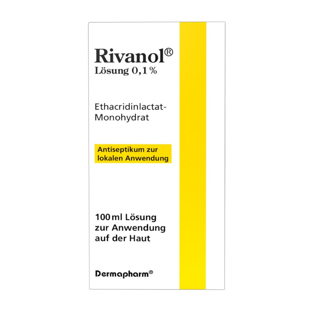 Rivanol Lösung 0,1% 100 ml Lösung