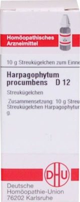 HARPAGOPHYTUM PROCUMBENS D 12 Globuli 10 g Globuli
