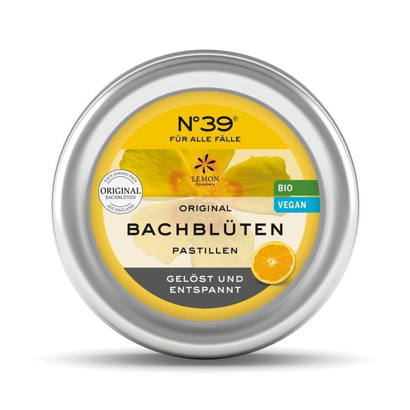 BACHBLÜTEN Nummer 39 FÜR ALLE FÄLLE Pastillen BIO 45 g Pastillen