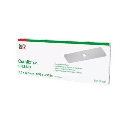 CURAFIX i.v. classic Pflaster 2,5x12,5 cm 20 St Pflaster