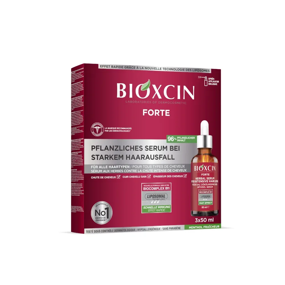 BIOXCIN FORTE Serum bei starkem Haarausfall 3X50 ml