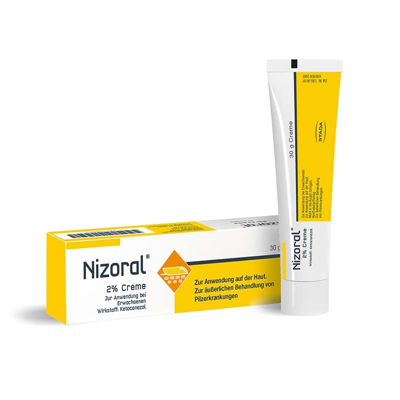 Nizoral 2% Hautpilz Creme ? Effektive Hilfe bei Haut- & Fußpilz 30 g Creme
