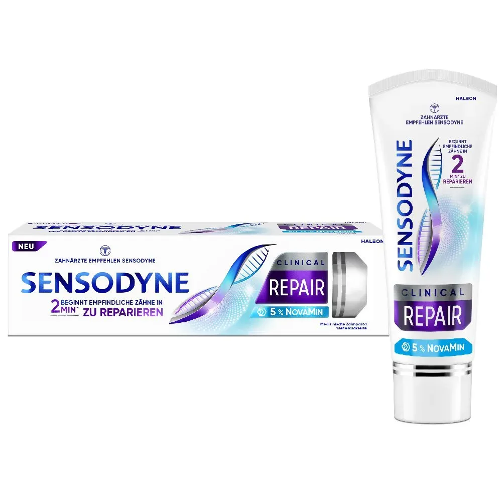 SENSODYNE CLINICAL REPAIR 5% NOVAMIN 75 ml Zahnpasta