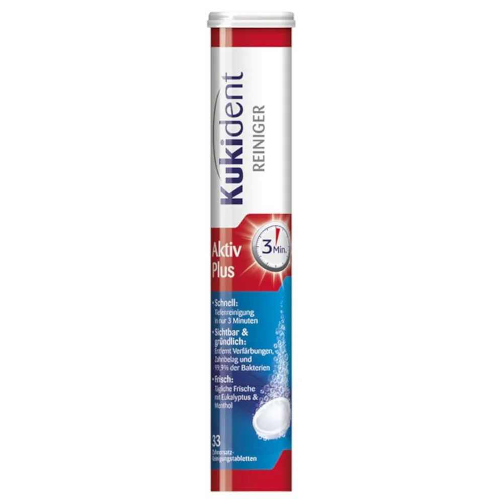 KUKIDENT Aktiv Plus Tabs 33 St Tabletten