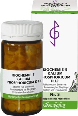 BIOCHEMIE 5 Kalium phosphoricum D 12 Tabletten 200 St Tabletten