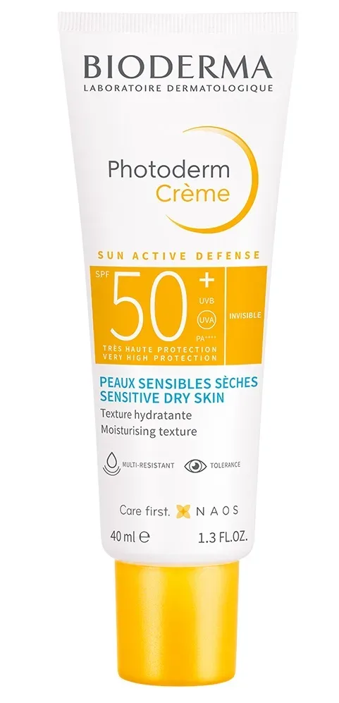 BIODERMA Photoderm Feuchtigkeitsspendende Sonnencreme LSF 50+ ungetönt  40 ml Creme