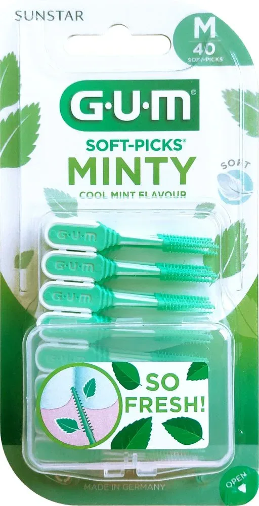 GUM SOFT-PICKS MINTY M 40 St Zahnbürste