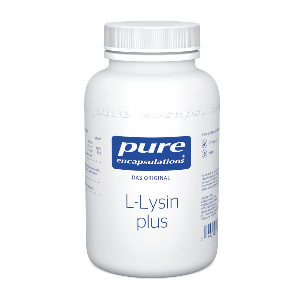 pure encapsulations L-lysin plus  90 St Kapseln