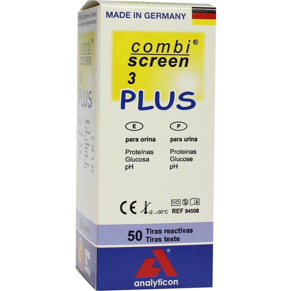COMBISCREEN 3 Plus Teststreifen 50 St Teststreifen