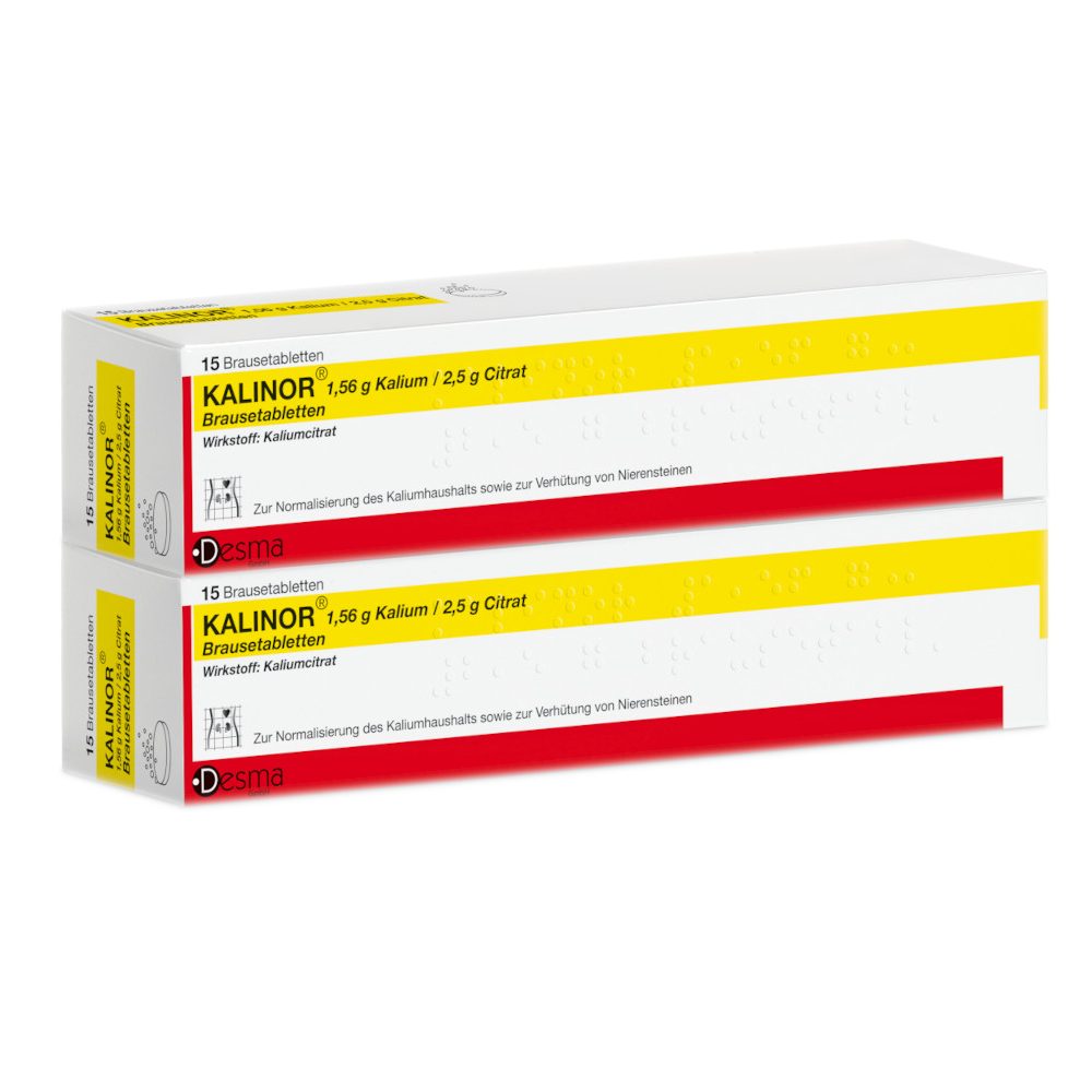 KALINOR  2X15 St Brausetabletten