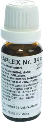 REGENAPLEX Nr.34 a Tropfen 15 ml Tropfen zum Einnehmen