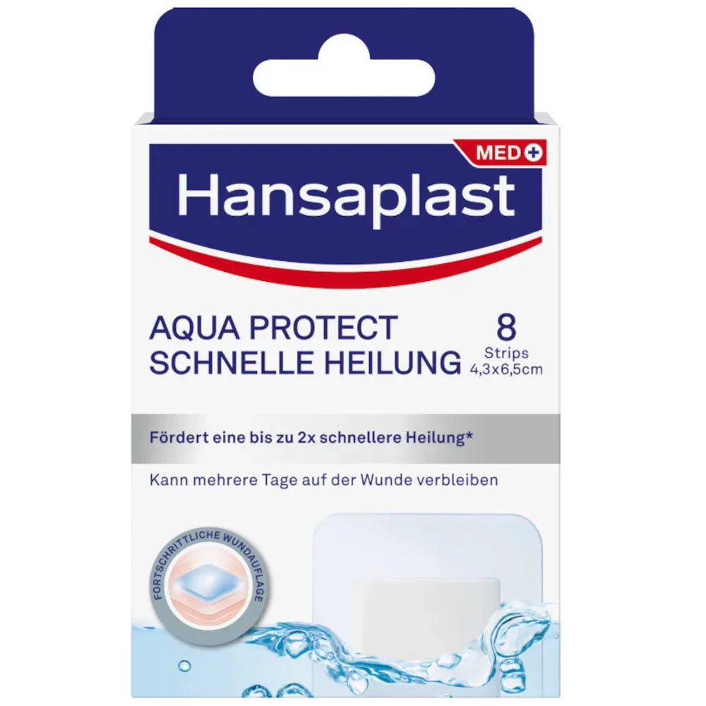 Hansaplast AQUA PROTECT SCHNELLE HEILUNG 8 St Pflaster