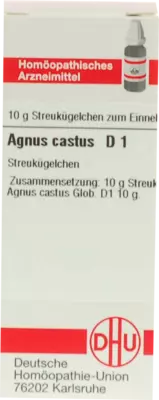 AGNUS CASTUS D 1 Globuli 10 g Globuli