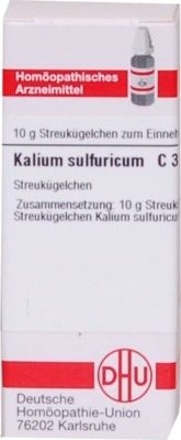 KALIUM SULFURICUM C 30 Globuli 10 g Globuli
