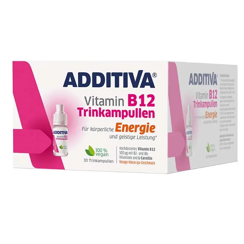 ADDITIVA Vitamin B12 Trinkampullen 30X8 ml Trinkampullen