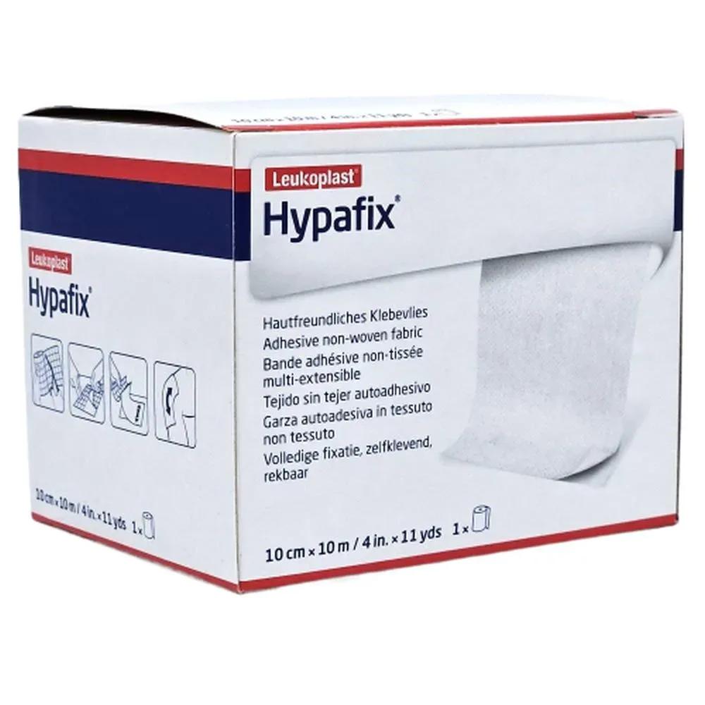 Hypafix Klebevlies hypoallergen 10 cmx10 m 1 St Pflaster