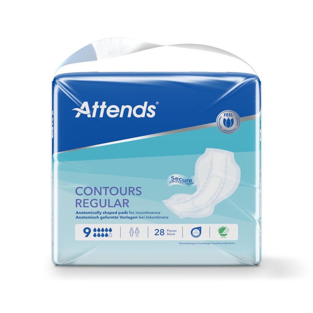 ATTENDS Contours Regular 9 Vorlagen 28 St