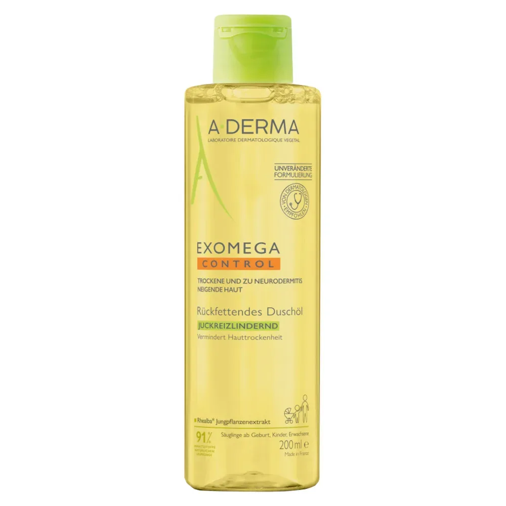 A-DERMA EXOMEGA Control Duschöl 200 ml Duschgel