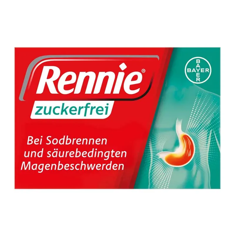 Rennie zuckerfrei 36 St Kautabletten