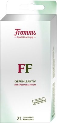 Fromms FF GEFÜHLSAKTIV MIT SPEZIALGLEITFILM SB-Pack 21 St Kondome